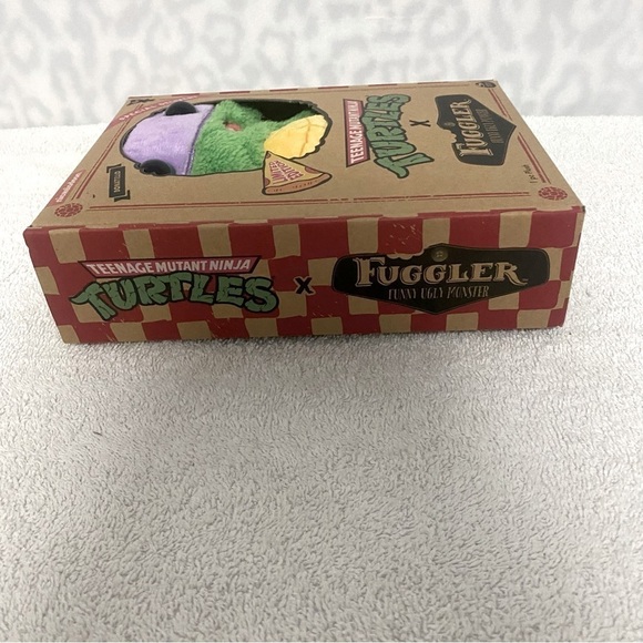 Fuggler Teenage Mutant Ninja Turtle Donatello Plush Limited Edition New In Box - Picture 2 of 4